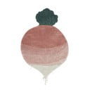 Rózsaszín mosható kézi szövésű pamut gyerek szőnyeg 100x150 cm Ramona the Radish – Lorena Canals