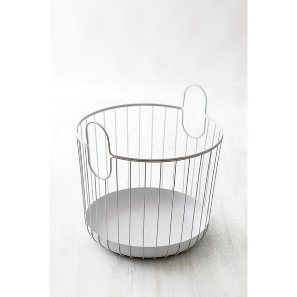 Inu fehér fém tárolókosár, ø 40,6 cm - Zone-image-1