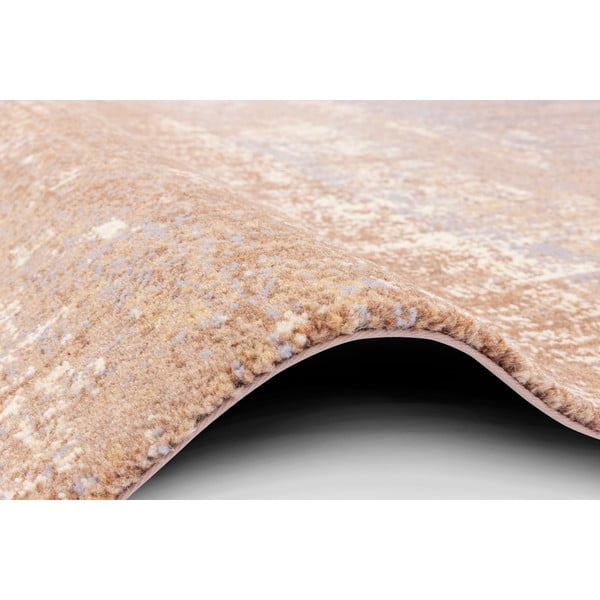 Barna gyapjú szőnyeg 133x180 cm Layers – Agnella-image-2