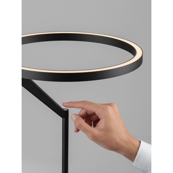 Matt fekete alumínium LED dimmelhető állólámpa (magasság 168 cm) Tilia – Nova Luce-image-2