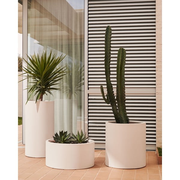 Cement virágcserép ø 52 cm Aiguablava – Kave Home-image-1