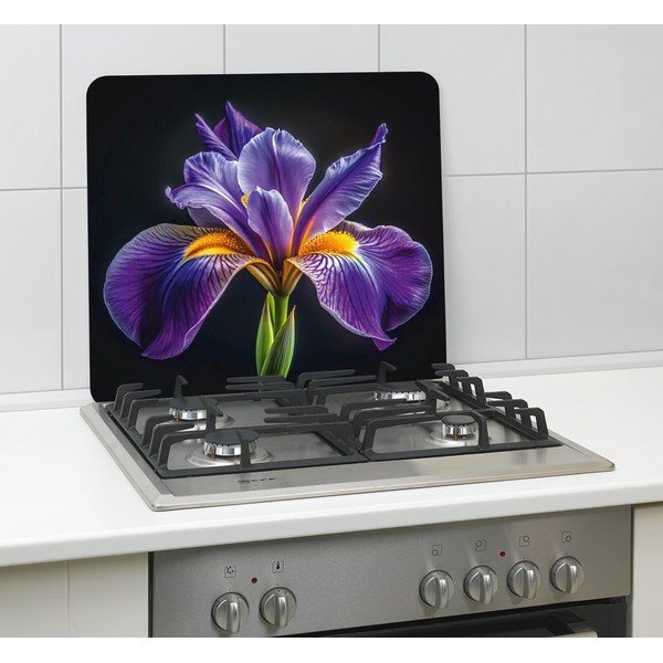 Edzett üveg falvédő tűzhelyhez 50x56 cm Abdeckplatte  – Wenko-image-2