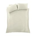 Bézs kétszemélyes szatén ágyneműhuzat 200x200 cm Silky Soft – Catherine Lansfield