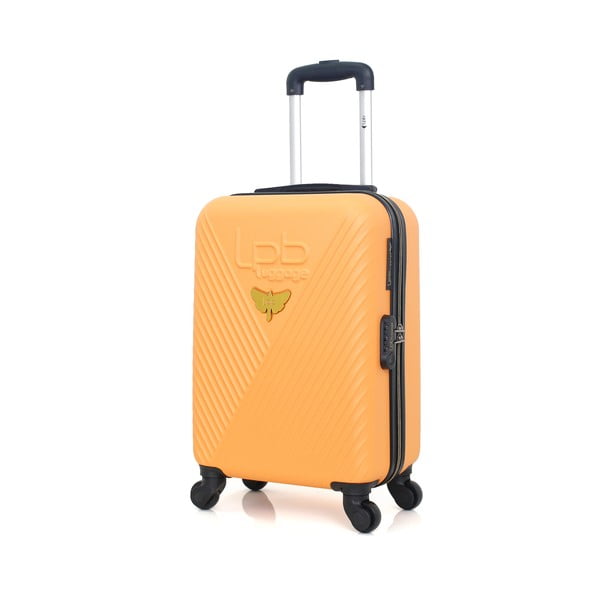 Francis narancssárga gurulós bőrönd, 31 l - LPB-image-4