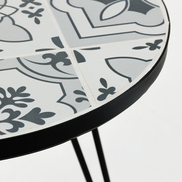 Oswalda tárolóasztal, ø 46 cm - La Forma-image-1