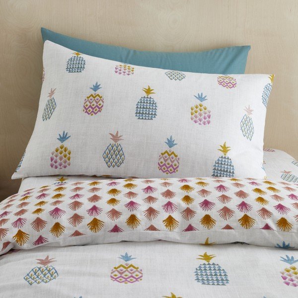 Gyerek pamut ágyneműhuzat 200x135 cm Ananas - Pineapple Elephant-image-2