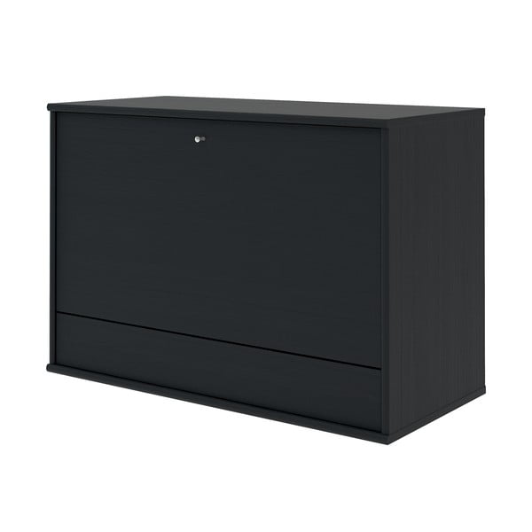 Fekete bortartó szekrény 89x61 cm Mistral 004 - Hammel Furniture-image-3
