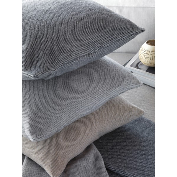 Ruby világosszürke párnahuzat, 45 x 45 cm - Euromant-image-1