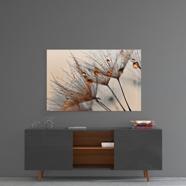 Cinnamon Dandelion üvegkép, 72 x 46 cm - Insigne-image-1