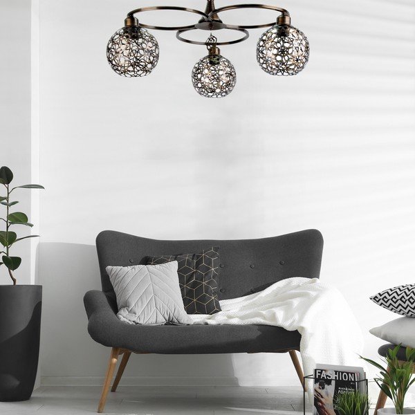 Fekete függőlámpa Olimpiyat – Opviq lights-image-1