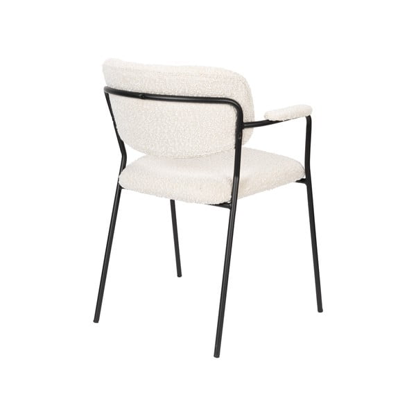 Fehér étkezőszék szett 2 db-os Jolien – White Label-image-4