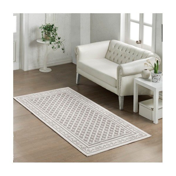 Cream Ornament szőnyeg, 60 x 90 cm-image-1