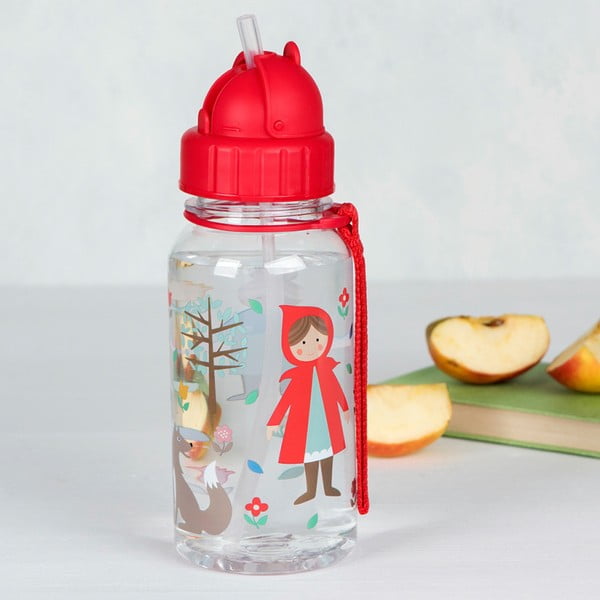 Red Riding Hood kulacs Piroska mintával, 500 ml - Rex London-image-1