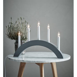 Alte szürke gyertyatartó, hosszúság 40 cm - Markslöjd