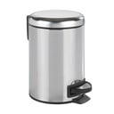 Leman Shiny ezüstszínű pedálos szemetes, 3 l - Wenko