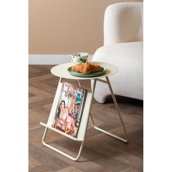 Fém kerek tárolóasztal ø 40 cm Esencia – Leitmotiv-image-1