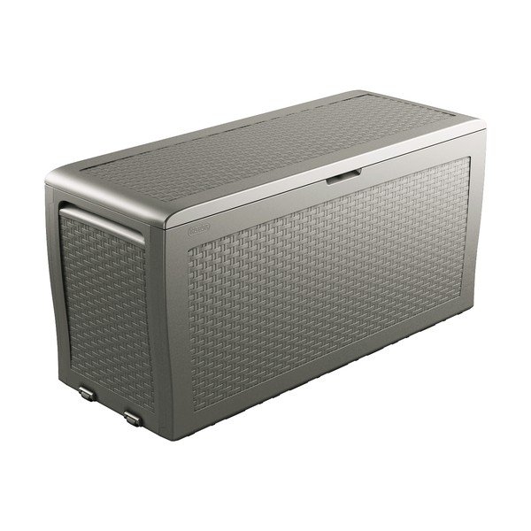 Világosbarna műanyag kerti tárolódoboz Samoa – Keter-image-2