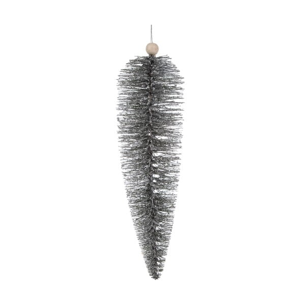 Ezüstszínű függődísz, hosszúság 22 cm - Dakls