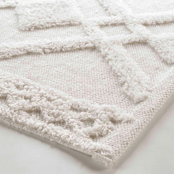 Fehér fürdőszobai kilépő 50x80 cm Gladis – douceur d'intérieur-image-2