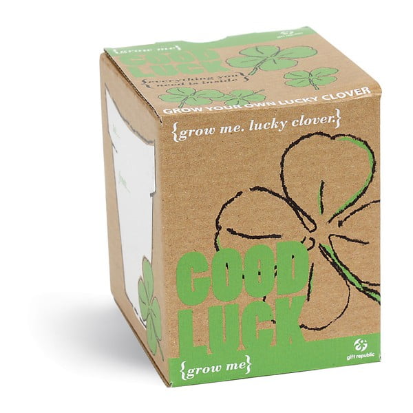 Good Luck növénytermesztő készlet lóhere magokkal - Gift Republic