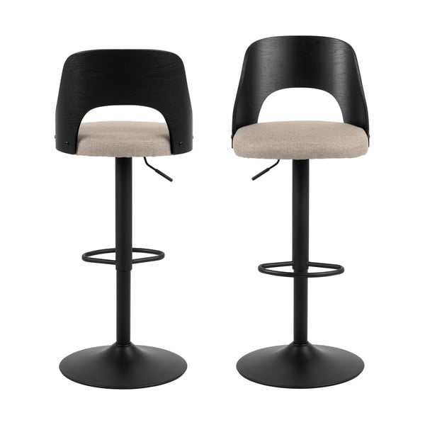 Bézs forgó bárszék szett 2 db-os 113 cm Lucy – Actona-image-3