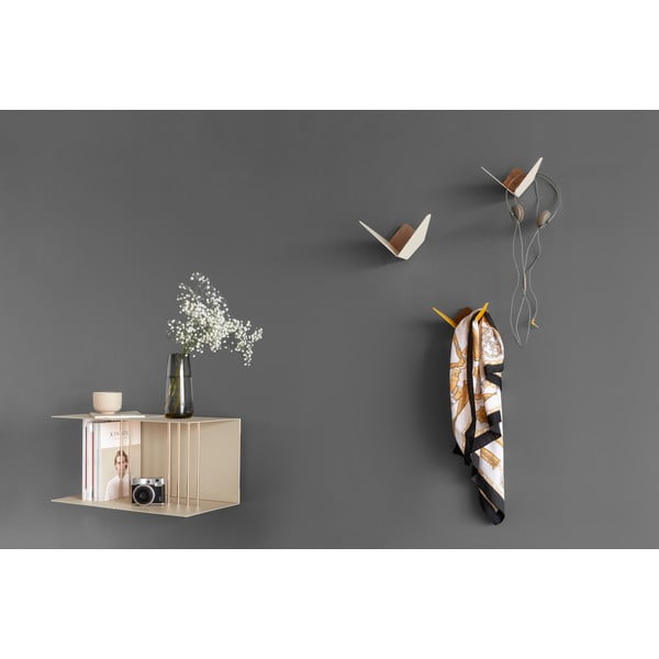 Fali acél akasztó Butterflies Medium – UMAGE-image-3