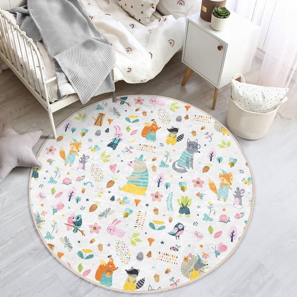 Gyerek szőnyeg ø 120 cm Comfort – Mila Home-image-2