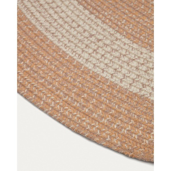 Barackszínű kültéri-beltéri szőnyeg újrahasznosított szálakból 160x230 cm Leeith – Kave Home-image-4