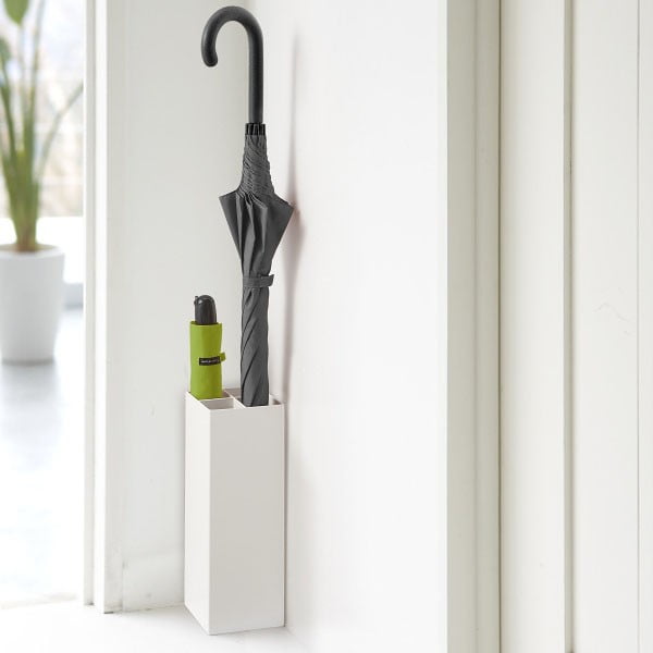 Smart fehér esernyőtartó - YAMAZAKI-image-1