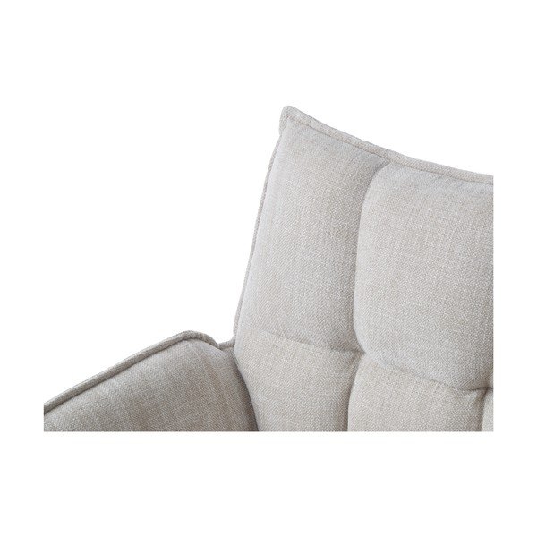 Krémszínű kárpitozott étkezőfotel szett 2 db-os Marilla – Unique Furniture-image-4