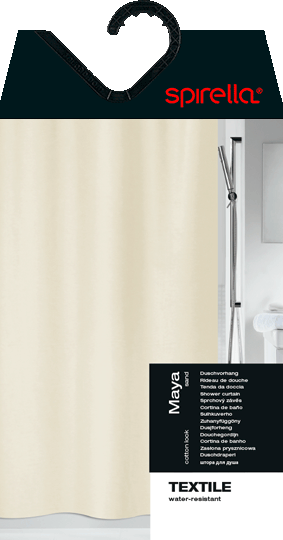 Zuhanyfüggöny 120x200 cm Maya – Spirella-image-2