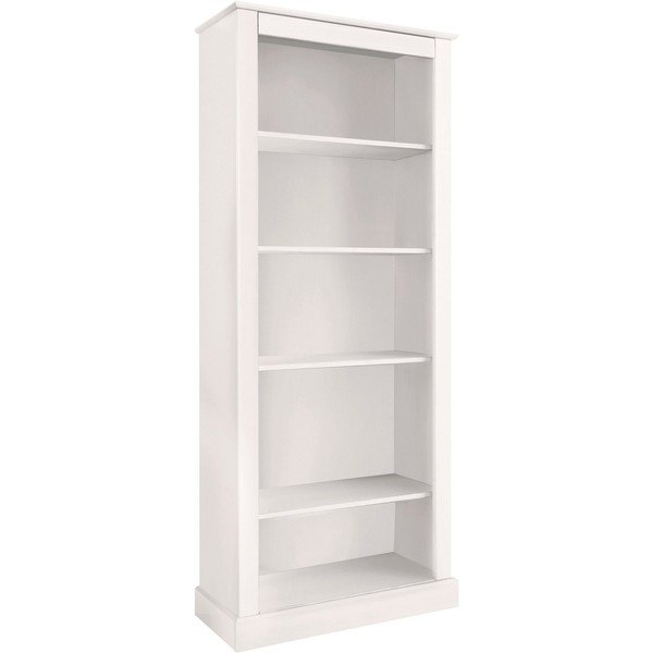 Fehér borovi fenyő könyvespolc 181x31 cm Mille – Støraa-image-2