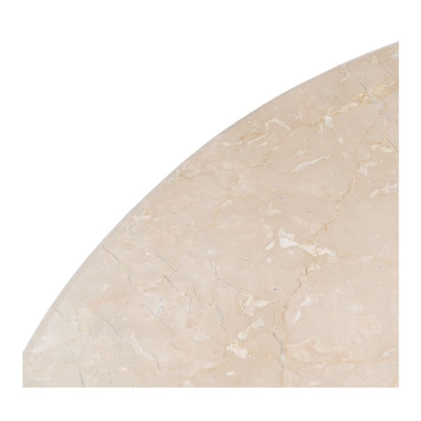 Kerek étkezőasztal márvány asztallappal ø 120 cm – Ixia-image-3