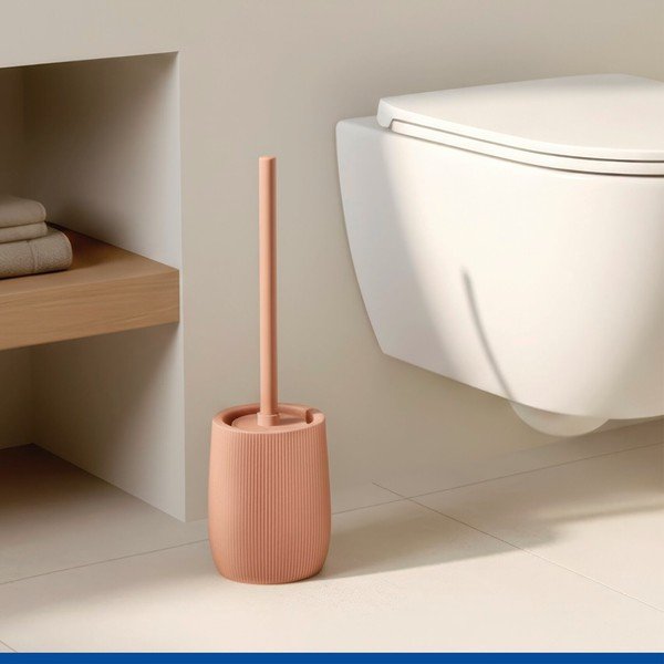 Barna kerámia WC-kefe Fablo – Wenko-image-1