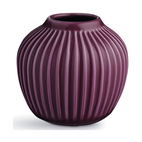 Hammershoi lila agyagkerámia váza, magasság 12,5 cm - Kähler Design