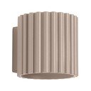 Szürkésbarna fali lámpa ø 10 cm Zora – Sollux