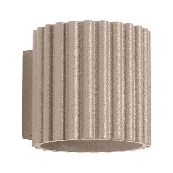 Szürkésbarna fali lámpa ø 10 cm Zora – Sollux