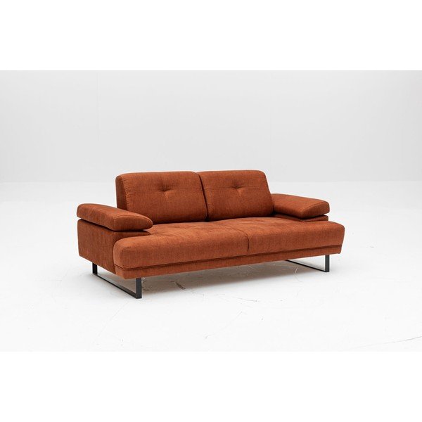 Narancssárga kanapé 199 cm Mustang – Balcab Home-image-2