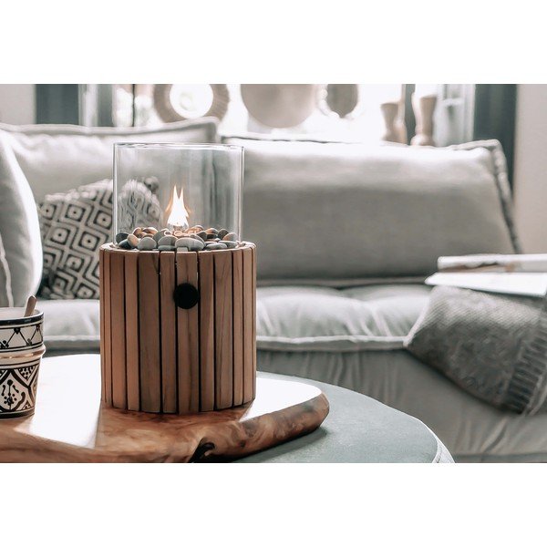 Scoop Timber teakfa gázlámpa, magasság 30 cm - Cosi-image-4