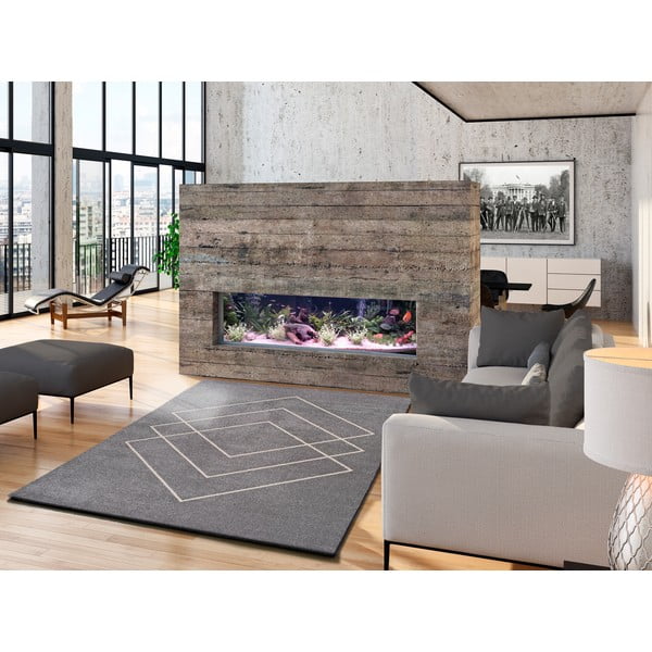 Breda ezüstszínű szőnyeg, 160 x 115 cm - Universal-image-1