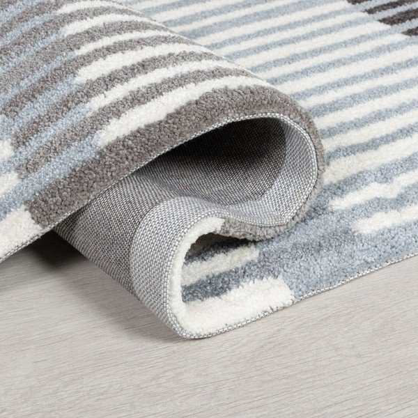 Linear Stripe szürke szőnyeg, 160 x 230 cm - Flair Rugs-image-1