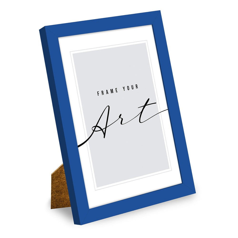 Sötétkék álló-fali képkeret 20x26 cm knor