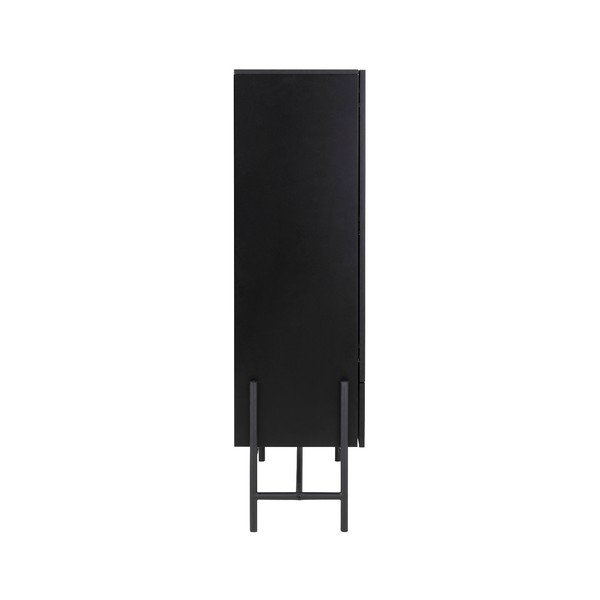 Norse fekete szekrény, magassága 150 cm - Interstil-image-3