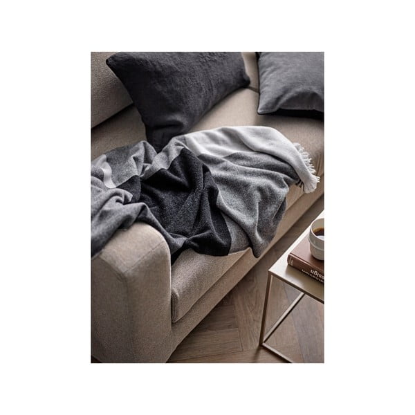Szürke gyapjú takaró 130x200 cm Merino – Södahl-image-1