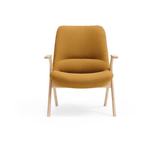 Mustársárga fotel Dins – Teulat-image-1