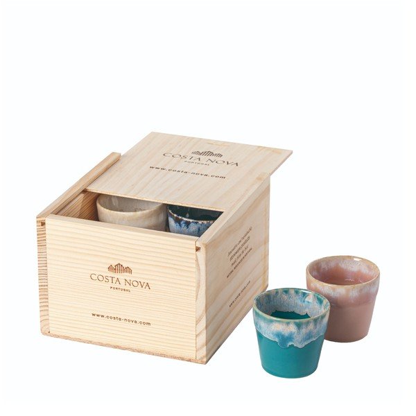 Kőedény eszpresszó csésze szett 8 db-os 90 ml Grespresso – Costa Nova