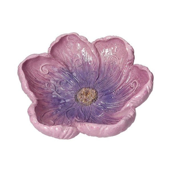 Poligyanta dekoratív tálca ø 26 cm Flora – Brandani