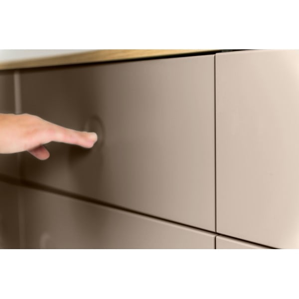 Dot barna komód, 109 x 137 cm - Tenzo-image-4