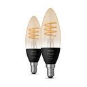 Szálas okos izzó szett 2 db-os E14, 5 W White ambiance – Philips Hue