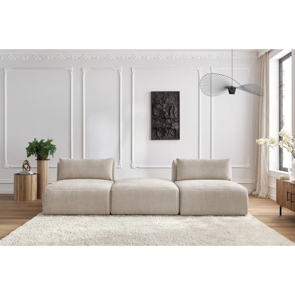 Bézs kanapé 283 cm Jeanne – Bobochic Paris-image-1